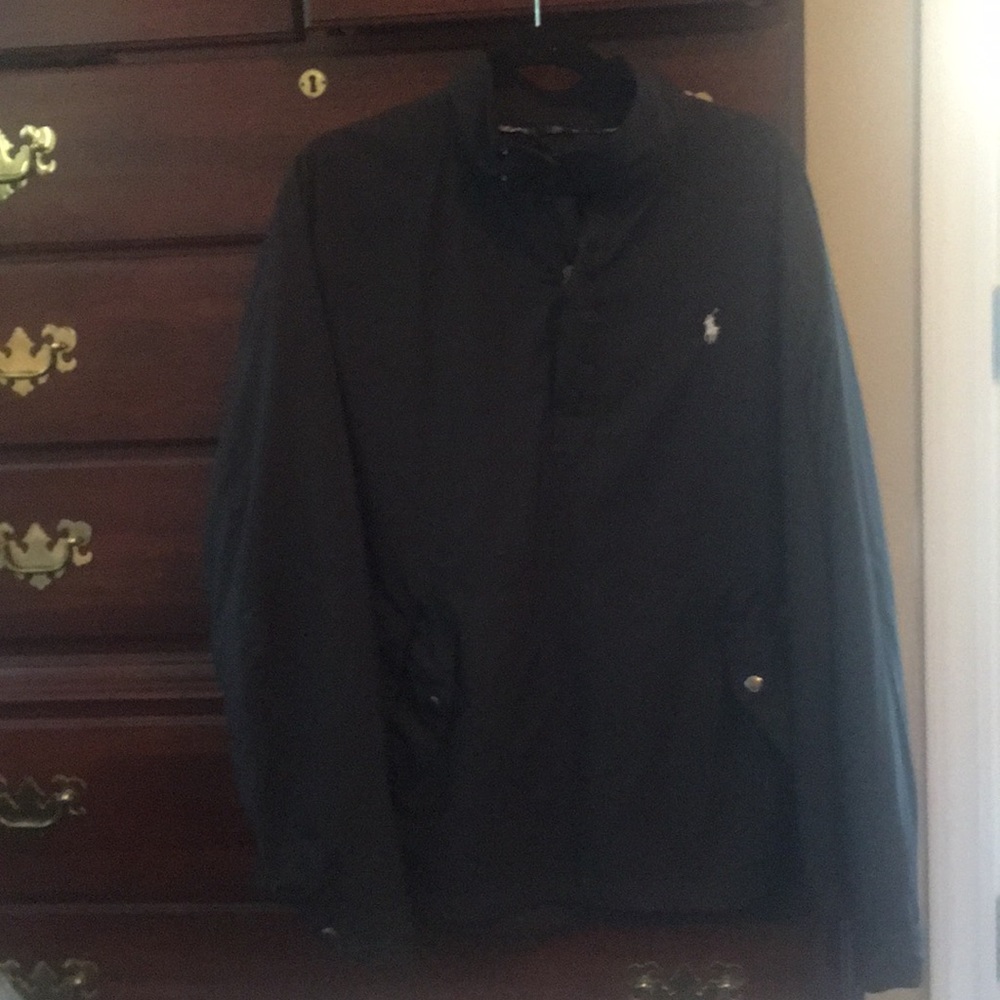 Polo Golf NWOT half zip nylon windshirt